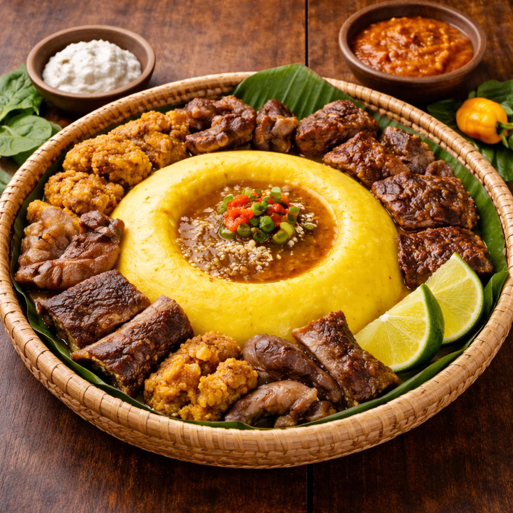 Achu - Plat traditionnel camerounais