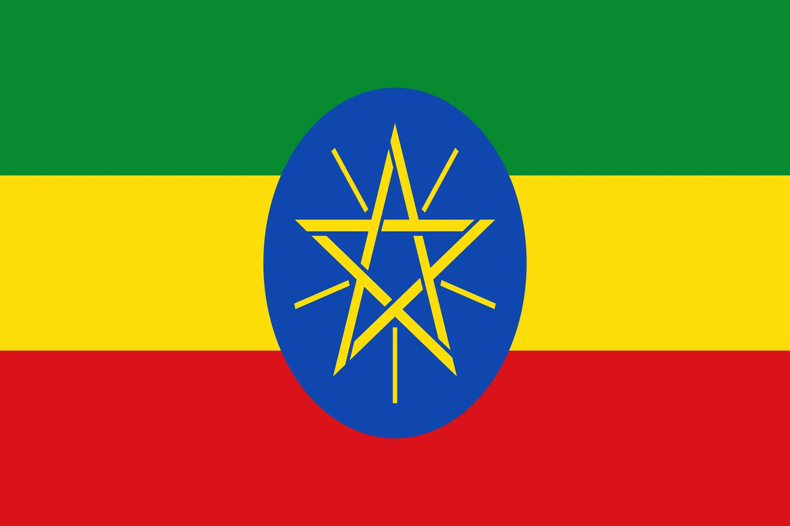 Drapeau de l'Éthiopie