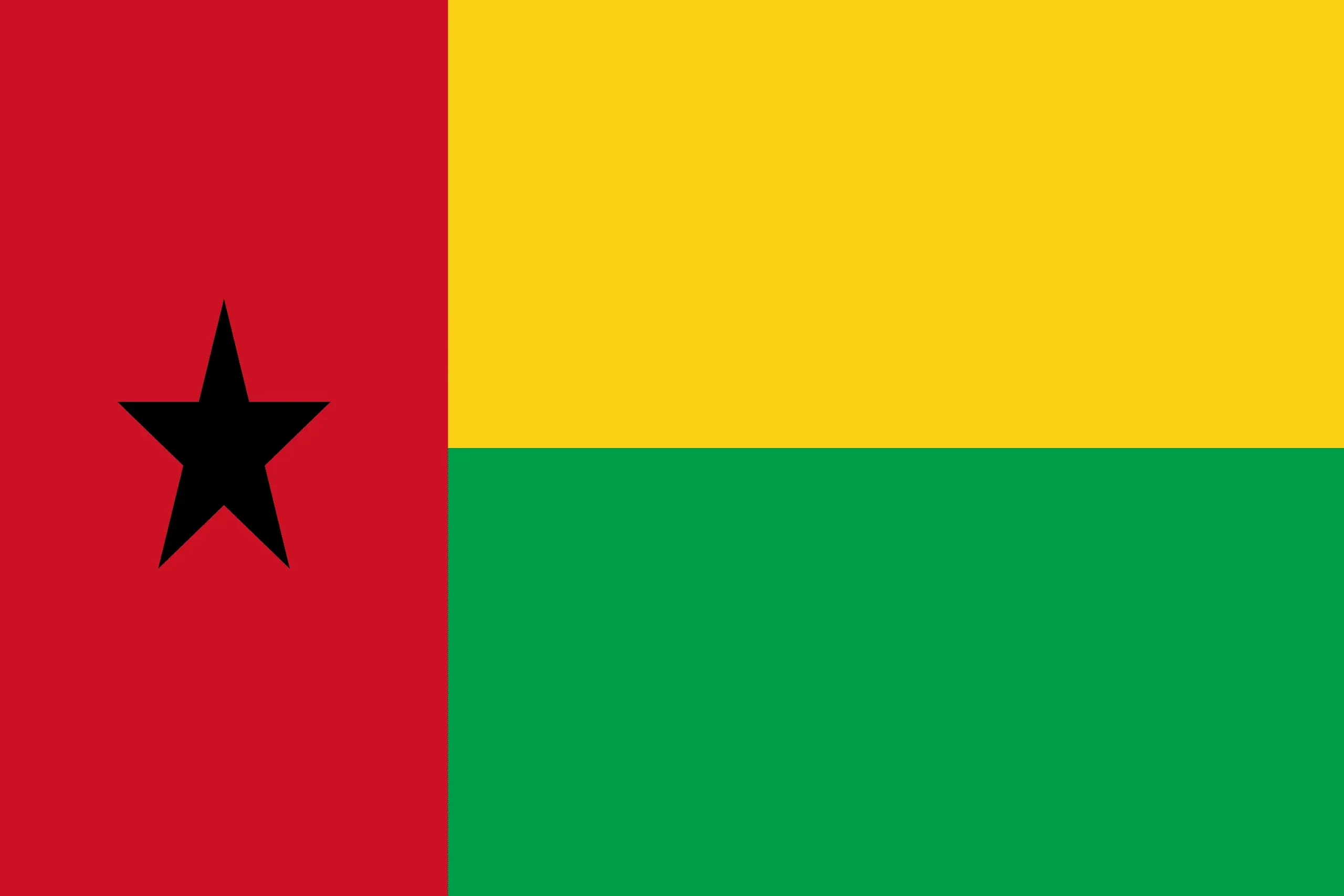 Drapeau de la Guinée-Bissau