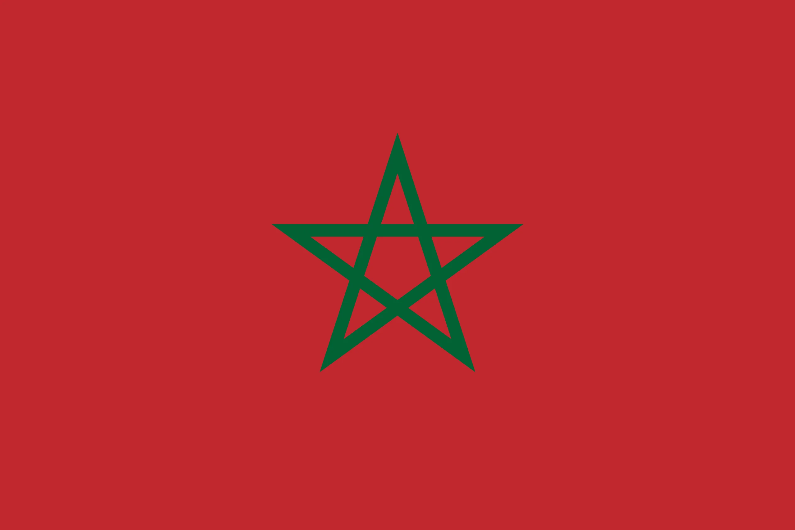 Drapeau du Maroc