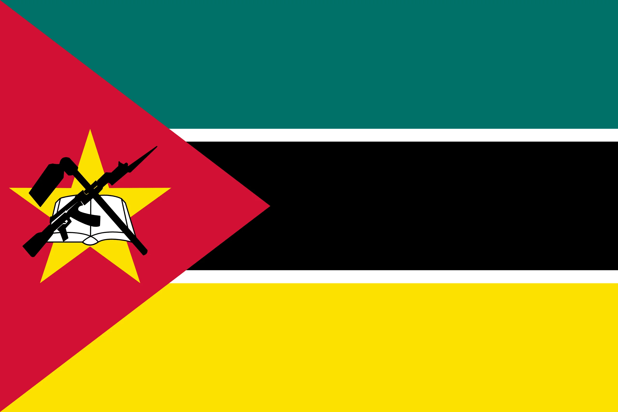 Drapeau de la Mozambique