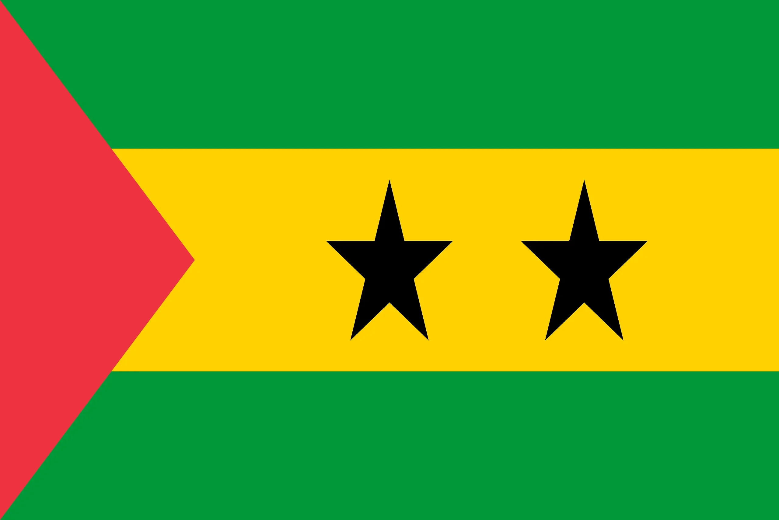 Drapeau de São Tomé-et-Príncipe
