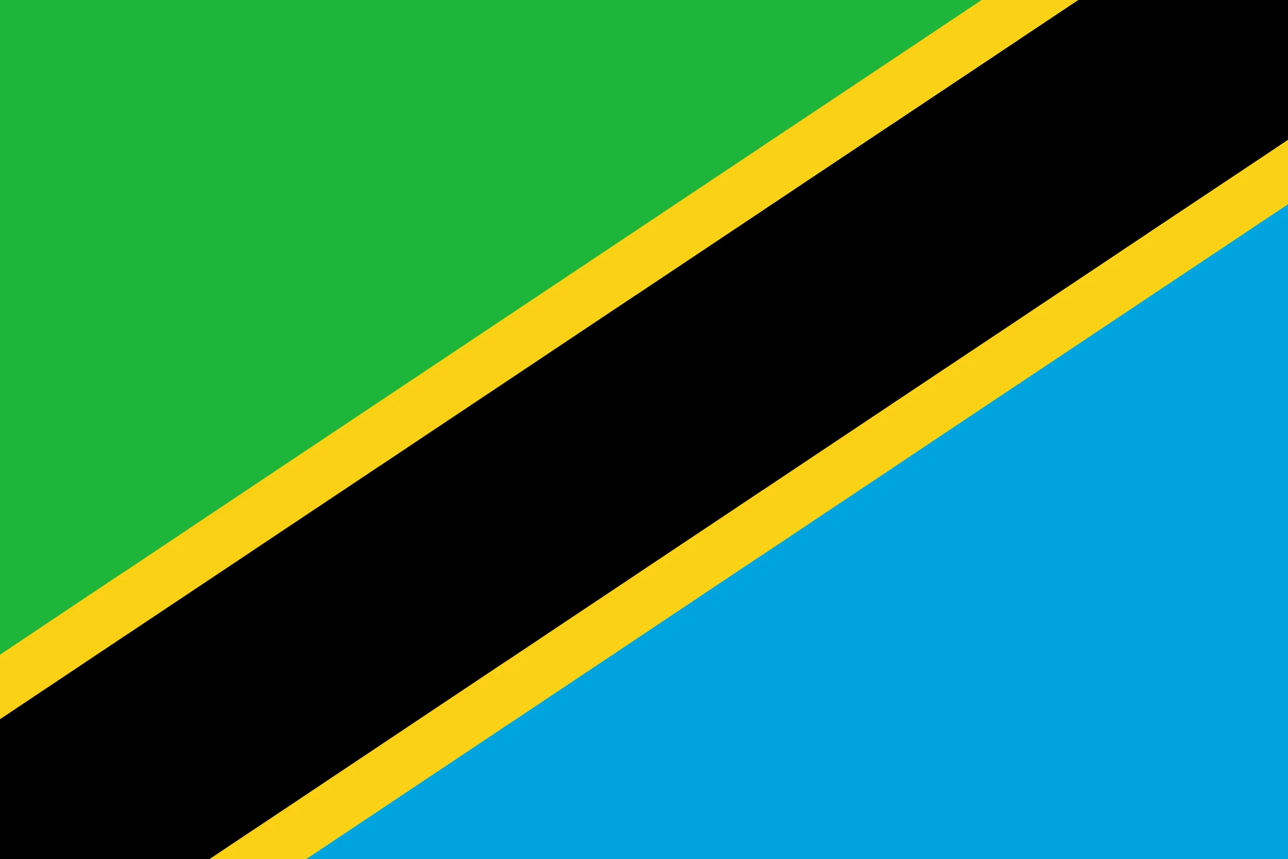 Drapeau de la Tanzanie