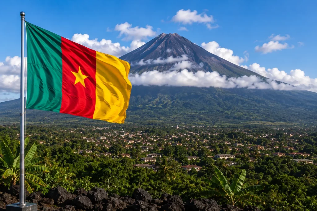 Drapeaux Afrique centrale