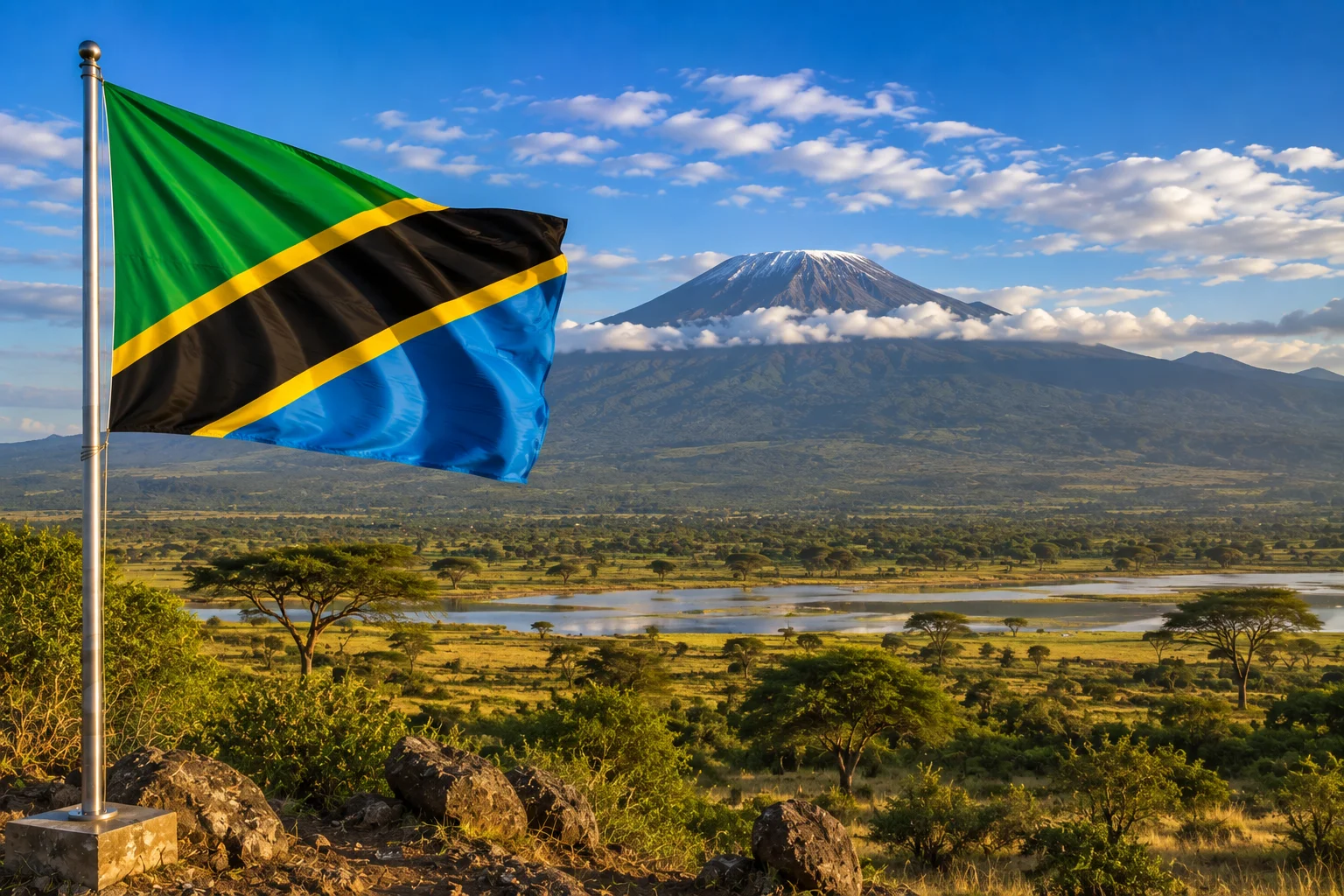 Drapeaux Afrique de l'Est